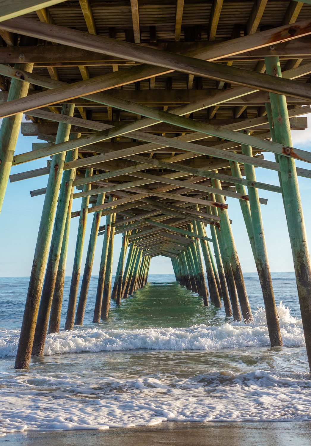 pier overlooking ocean
